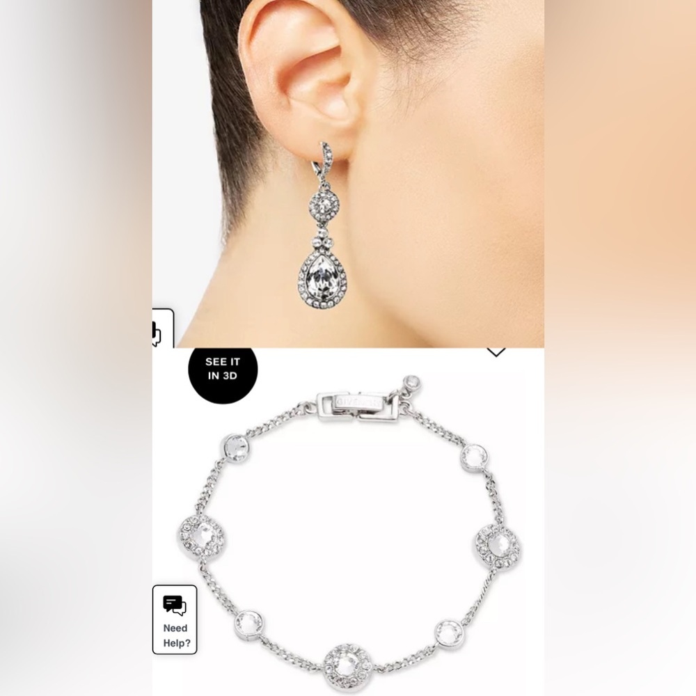Givenchy earrings and bracelet SET